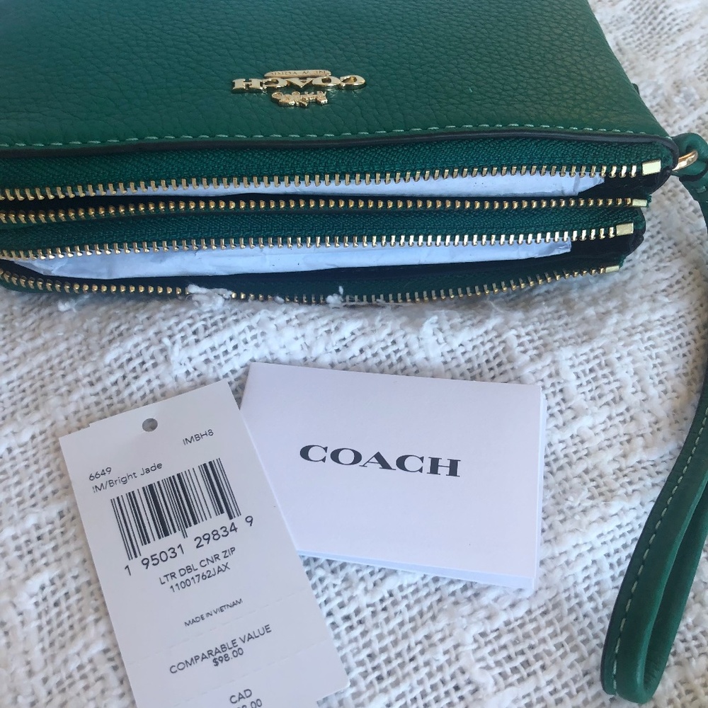 Coach wristlet/wallet - New